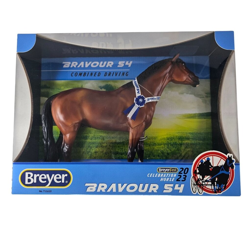 Breyer 2023 Bravour 54 Breyerfest Celebration Horse #711610 New in Box